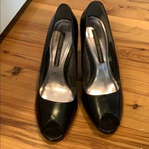 Women’s size 9 Chinese Laundry black peep toe pump